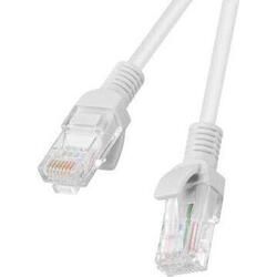Cablu de retea tip patchcord Lanberg RJ45 cat. 6 UTP 0.5m gri, 10-pack