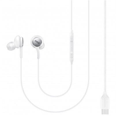 Casti audio Samsung AKG EO-IC100, Type-C, alb