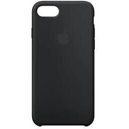 Husa de protectie Apple pentru iPhone 8 / iPhone 7, silicon, negru