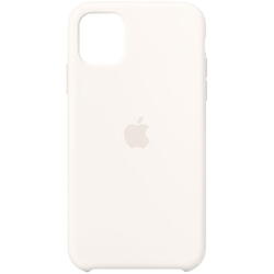 Husa de protectie Apple MWVX2ZM/A, pentru iPhone 11, silicon, alb