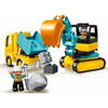 LEGO® LEGO DUPLO - Camion si excavator pe senile 10931