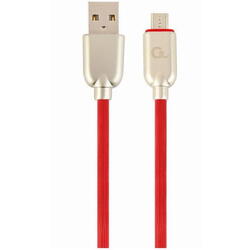 Cablu alimentare si date Gembird, USB 2.0 (T) la Micro-USB 2.0 (T), 1m, Rosu