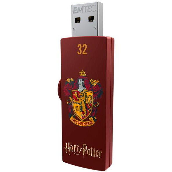 Stick USB Emtec M730 Harry Potter, 32GB, USB 2.0, Rosu