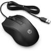 Mouse Optic HP 100, USB, 1600dpi, Negru