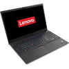 Laptop Lenovo ThinkPad E15, Intel Core i3-1115G4, 15.6 inch FHD, 8GB RAM, 256GB SSD, Windows 10 Pro EDU, Negru