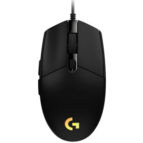 Mouse gaming Logitech G102 Lightsync, 8000 dpi, RGB, negru Electrice