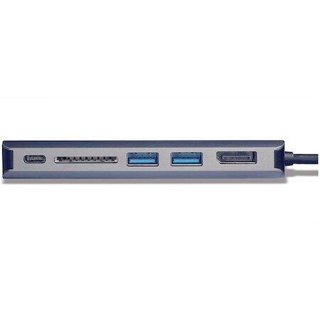 Mini Docking Station Lindy USB 3.2 Type C - 4K HDMI & DP