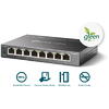 Switch TP-Link TL-SG108E, Easy Smart, 16Gbps Capacity,  8 porturi Gigabit