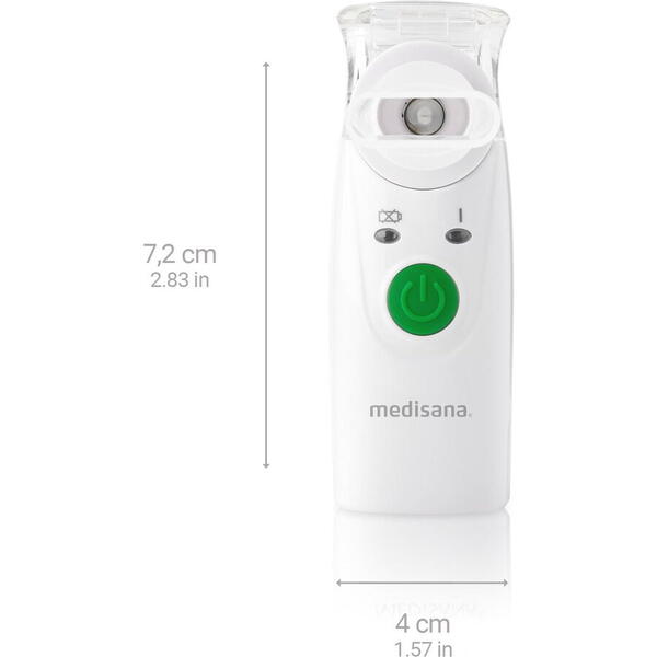 Inhalator cu ultrasunete Medisana IN 525, Alb