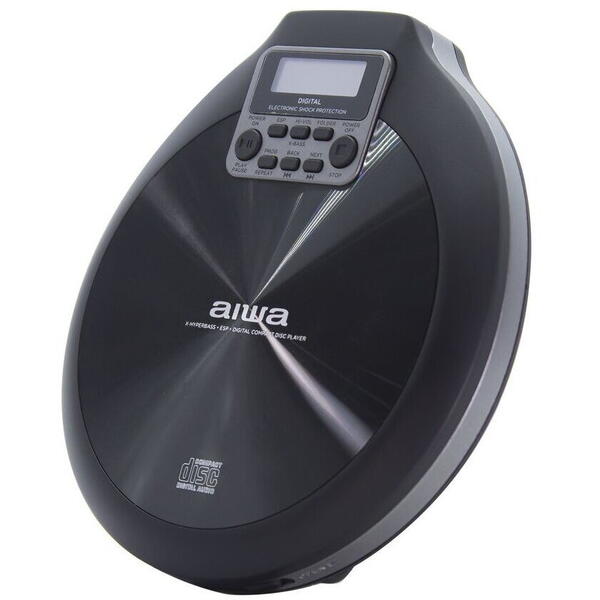 Sistem auto Aiwa PCD-810BK CD player, Portabil, Negru