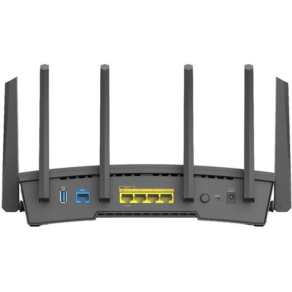 Router Wireless Synology RT6600ax, Tri-band, Wi-Fi 6