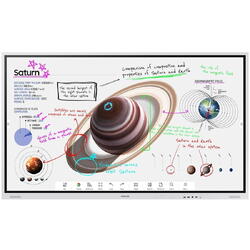 Display interactiv Samsung Flip Pro WM75B LH75WMBWLGCXEN, 75inch, 3840x2160, Ultra HD 4K, Touch, 60 Hz, Wi-Fi