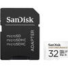 Card de memorie SanDisk micro SD High Endurance Video 32 GB, Class 10, V30, UHS-I U3 + adaptor