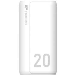 Baterie portabila Silicon Power GS15, 20000mAh, 2x USB 2.0, 1x microUSB, 1x USB-C, Alb