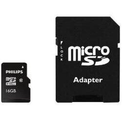 Memorie card Philips, MicroSDHC , 16GB, Clasa 10 UHS-I U1 + Adaptor