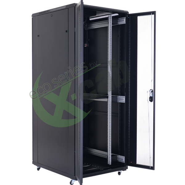 Cabinet metalic de podea 19, tip rack stand alone, 27U 800x1000 mm, Eco Xcab A3 MD