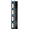 Eco Xcab Verticale Cabluri Pentru Rack 47U Negru