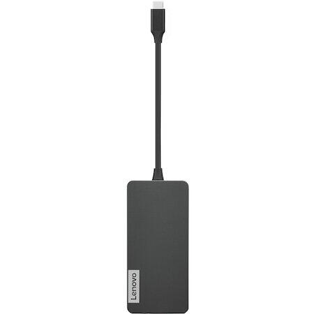 Docking station USB-C Lenovo 7-in-1, Negru