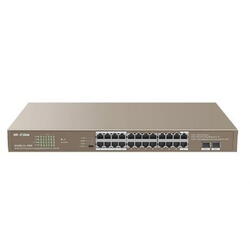 Switch IP-COM G1124P-24-250W, 24 porturi, PoE