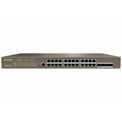 Switch IP-COM G5328P-24-410W, 24 porturi, PoE