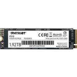 SSD Patriot P310 1.92TB PCI Express 3.0 x4 M.2 2280