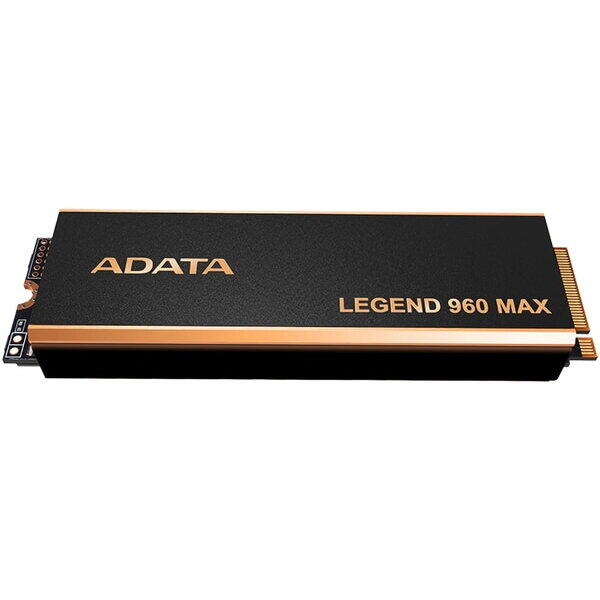 Solid-State Drive (SSD) Adata Legend 960 Max, 4TB, PCI Express 4.0 x4, M.2, ALEG-960M-4TCS