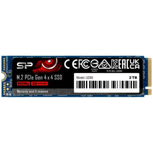 Silicon power SSD drive UD85 250GB PCIe M.2 2280 NVMe Gen 4x4 3300/1300 MB/s