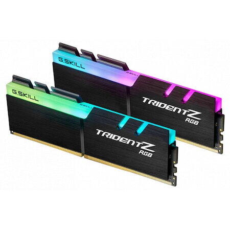 Memorie G.SKILL Trident Z RGB 32GB(2x16GB) DDR4 PC4-25600 3200MHz CL16 F4-3200C16D-32GTZR