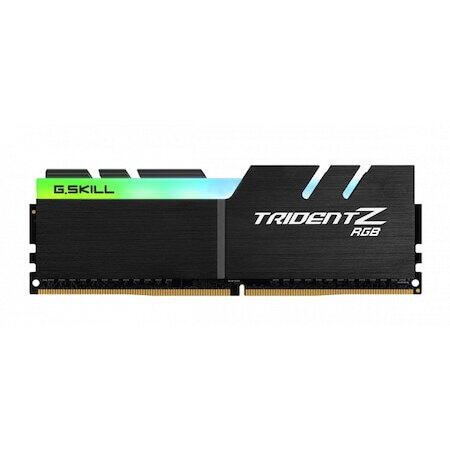 Memorie G.SKILL Trident Z RGB 32GB(2x16GB) DDR4 PC4-25600 3200MHz CL16 F4-3200C16D-32GTZR