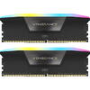 Memorii Corsair Vengeance RGB 32GB, DDR5, 6200MHz, CL36, 2x16GB, 1.25V (Negru)