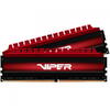 Kit Memorie Patriot Viper 4 Red 16GB, DDR4-3600MHz, CL18, Dual Channel