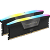 Memorie Corsair VENGEANCE® RGB 32GB (2x16GB) DDR5 5600MHz CL36, Dual Channel Kit, Negru