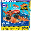 Mega Bloks Set de constructie, Hot Wheels, Monster Trucks, Tiger Shark, 245 piese, HKF88