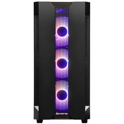 Carcasa Chieftec GS-01B-OP, Middle Tower, RGB, Tempered Glass, Negru