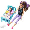 MATTEL Set de joaca Barbie Skipper Babysitter - Barbie cu bebelus si patut
