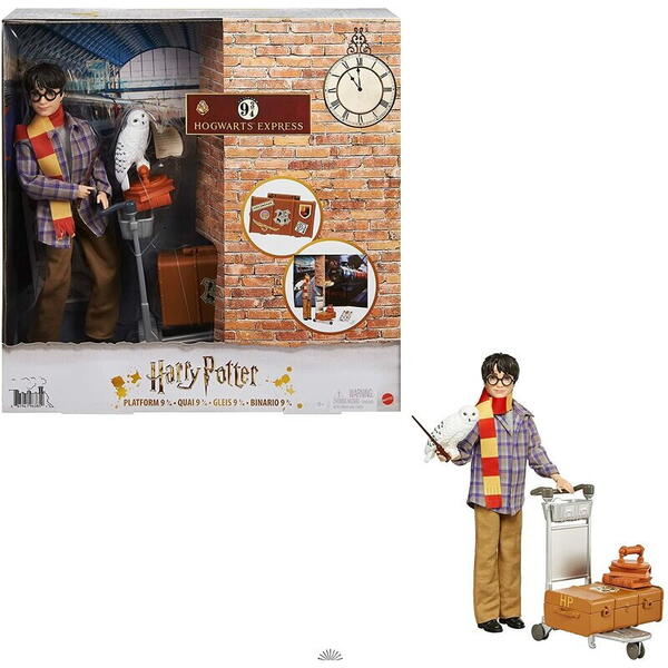 Papusa Mattel Harry Potter pe platforma 9 3/4 GXW31