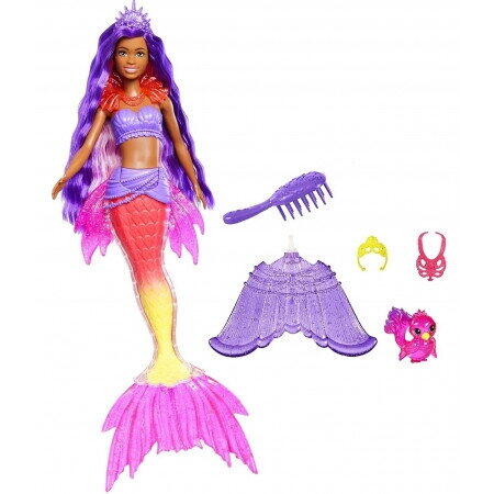 MATTEL Barbie HHG53 Papusa sirena "Brooklyn" cu accesorii