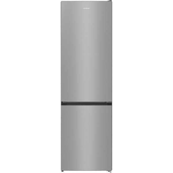 Combina frigorifica GORENJE NRK6202ES4, No Frost Plus, 331 l, H 200 cm, Clasa E, Argintiu