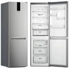 Combina frigorifica Whirlpool W7X82OOX, 335 l, Clasa E, Total No Frost, Tehnologia 6TH Sense, Alarma usa, Iluminare LED, H 191.2 cm, Inox