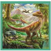 Puzzle Trefl 3 in 1, Lumea extraordinara a dinozaurilor, 106 piese