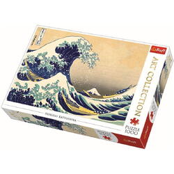 Puzzle Trefl, Marele val de la Kanagawa, 1000 piese