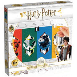 Puzzle 500 piese - Harry Potter House Crests, Carton