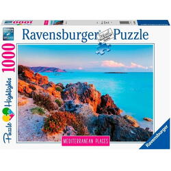 Puzzle Ravensburger - Grecia Mediteraneana, 1000 piese