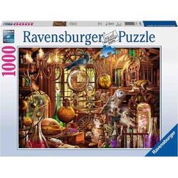 Puzzle Ravensburger - Laboratorul lui Merlin, 1000 piese