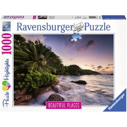 Puzzle Ravensburger - Insula Praslin, 1000 piese