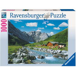 Puzzle Ravensburger - Munti din Austria, 1000 piese