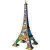 Puzzle 3D Ravensburger - Turnul Eiffel cu inimioare, 216 piese