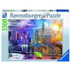 Puzzle Ravensburger - 4 Anotimpuri in New York, 1500 piese