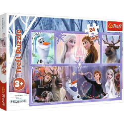 Puzzle Trefl Maxi, Disney Frozen II, O Lume Magica, 24 piese