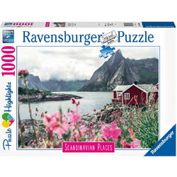 Puzzle Ravensburger - Lofoten Norvegia, 1000 piese